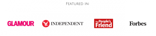 Good News Shared has been featured in Forbes, The Independent, The People's Friend and Glamour Magazine