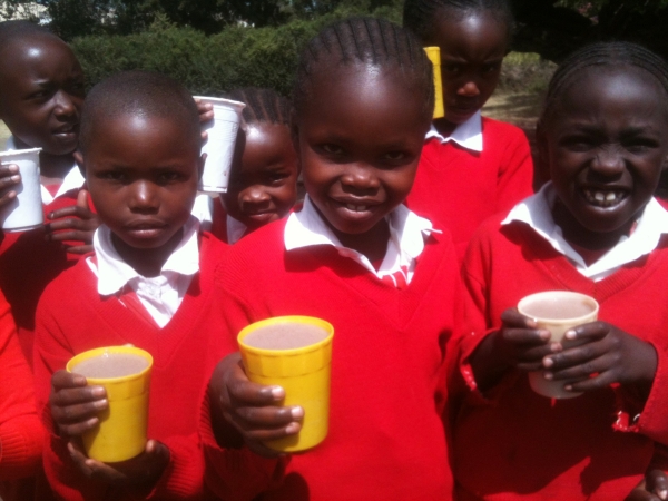 Jalia: 3,600 school meals donated to a primary school in Kenya