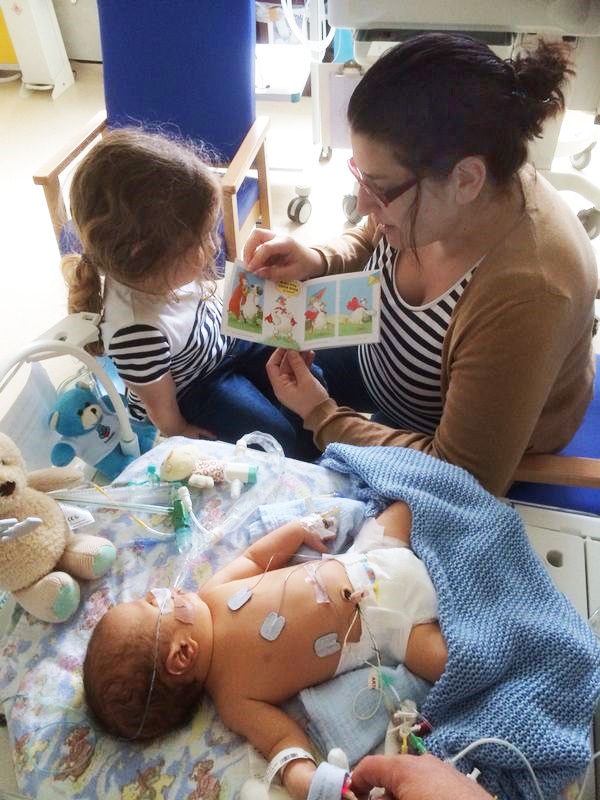 Charity Gifts Books To Neonatal Units To Boost Bonding