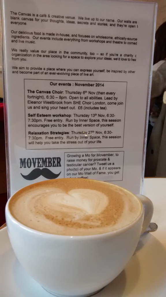 The Canvas Cafe: A Happy Place In London