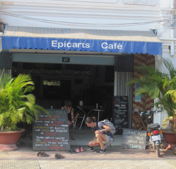 Epic Arts Café, Kampot, Cambodia