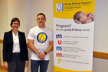 England and St Helen’s Rugby League Star Supports National Baby Charity after Son's Illness