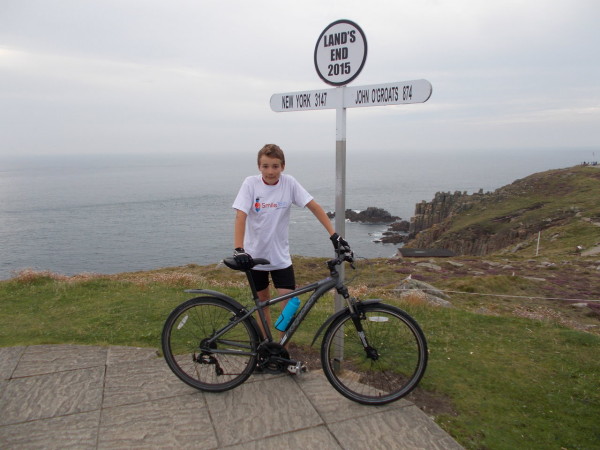 12 Year Old Boy Cycles Solo From John O’Groats to Land's End