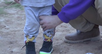 Every Single Child in Refugee Camp Provided With Shoes