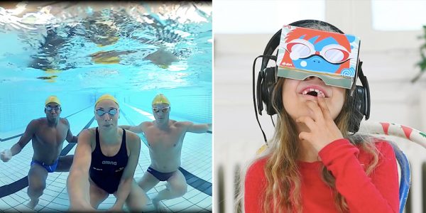Virtual Reality Helping Nervous Children Learn to Swim in Sweden