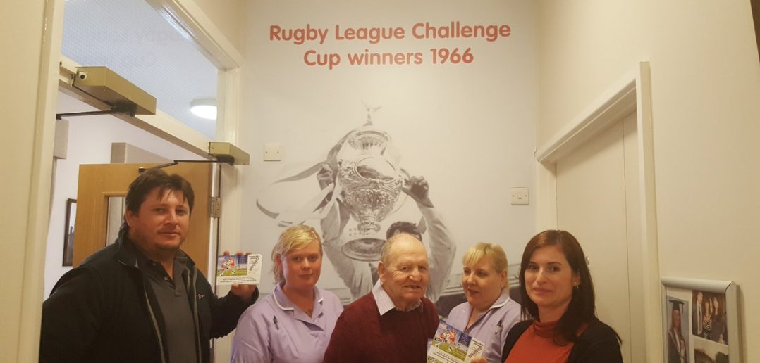 Rugby League Legend John Stankevitch Surprises Care Homes with Match Tickets
