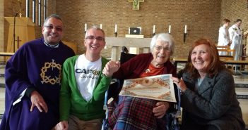 96 Year Old Parishioner Awarded Papal Blessing for 40 Years of Volunteering Service