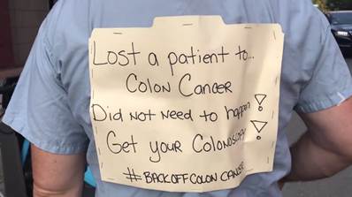 Chicago Doctor Inspires Global Movement: #BackOffColonCancer