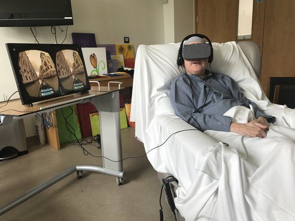 Hospice launches research into virtual reality therapy