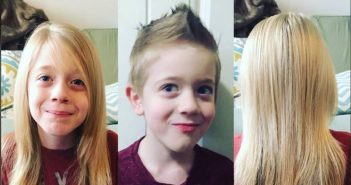“I just love helping people” – 8 Year Old Boy Donates Hair to Help Children with Cancer