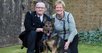 Police Dog Finn to be awarded animals’ George Cross for his life-saving devotion