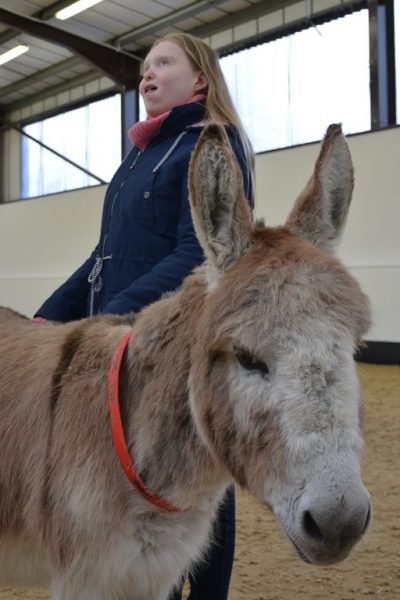 Donkey 'Therapy' Helps Autistic Young Woman Tune Into The World Around Her