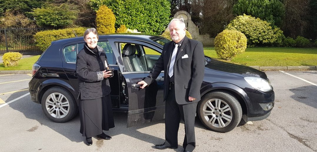 Retired driving instructor belts up to improve road safety and raise money for charity