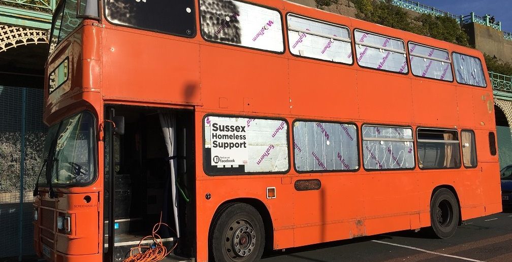 Brighton Bus to Help Homeless People During Royal Wedding