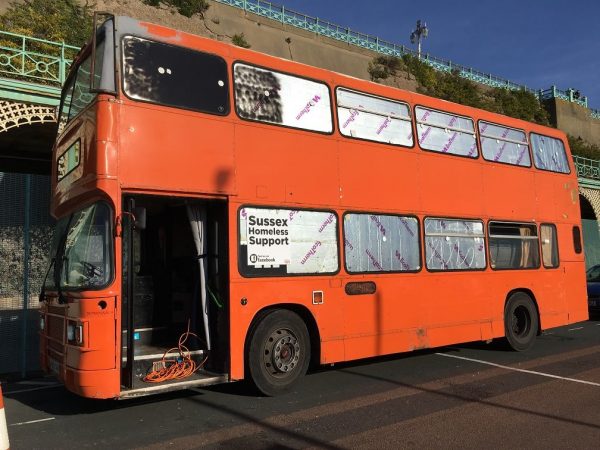 Brighton Bus to Help Homeless People During Royal Wedding
