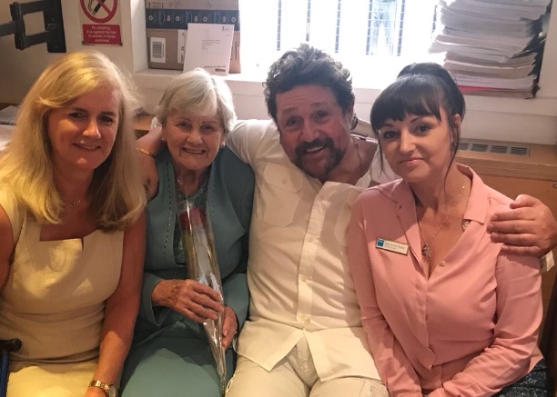 Kind-hearted care home staff help 86-year-old fulfil her dream of meeting Michael Ball