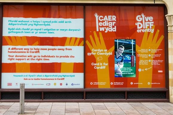 Cardiff Charity Creates Facility for Contactless Donations on the High Street
