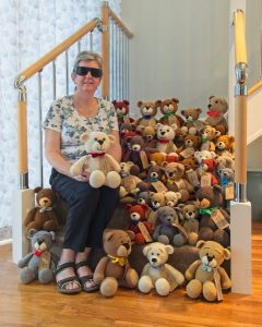 37 bears for the 37 village soldiers who never returned from the Great War