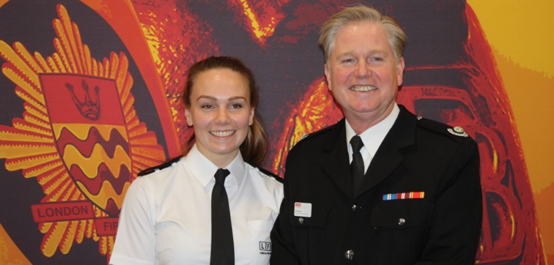 Daughter Follows in Dad’s Footsteps and Joins London Fire Brigade, and Encourages Other Women to Take Up Engineering Too