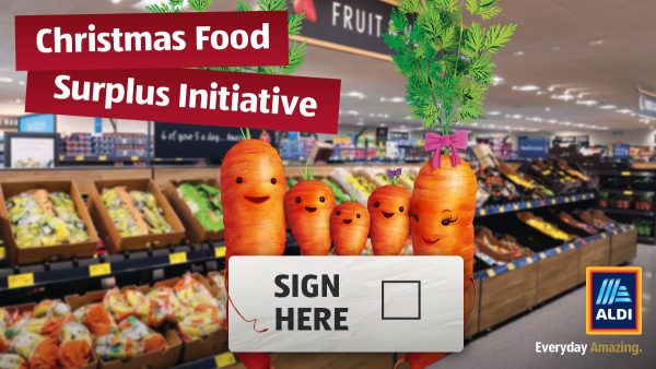 Aldi to Donate Fresh Surplus Food For Christmas: Call to Charities - Apply Now