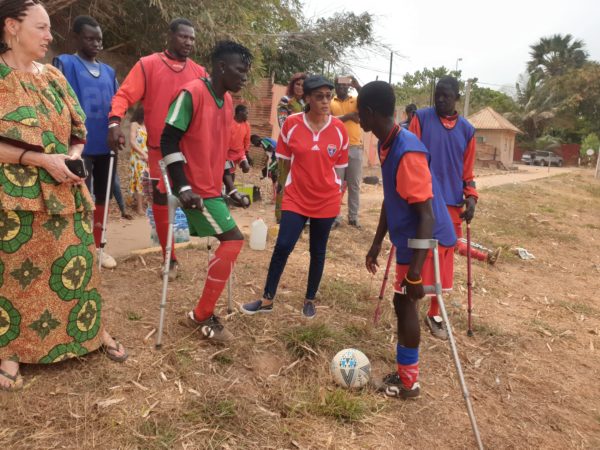 Gambia Amputee Football Team Celebrates First Anniversary