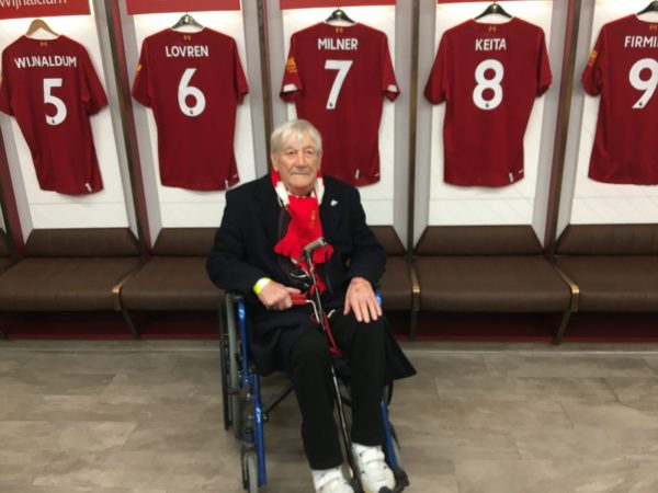 Royal British Legion fulfills terminally-ill veteran’s wish to watch Liverpool FC