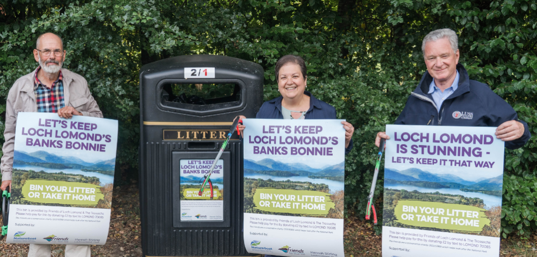 Bonnie Banks of Loch Lomond Sees Litter Battle Success