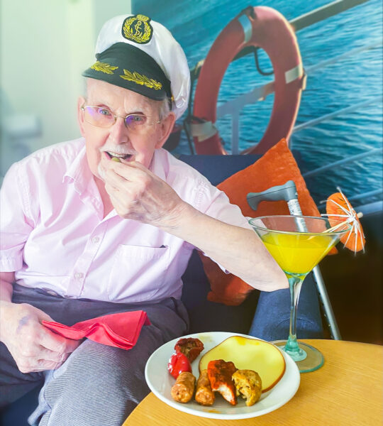 Care Home Residents Weigh Anchor and Take to the High Seas