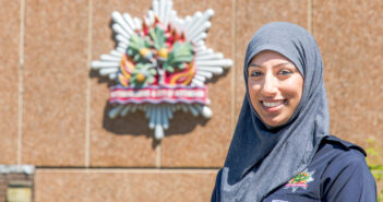 First UK Firefighter Wearing a Hijab Wins Award