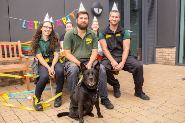 Yappy first birthday Dogs Trust Cardiff! 
