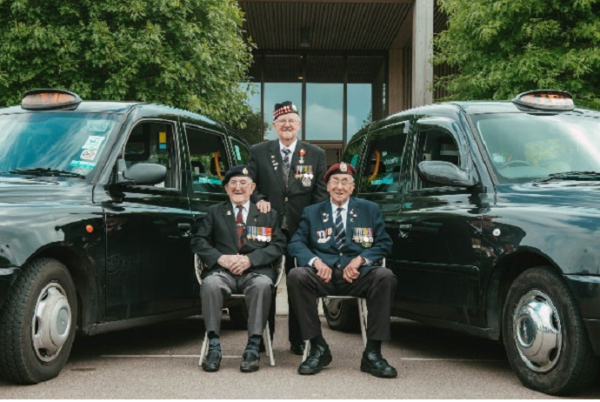Black Cab Drivers Support Veterans for 75 Years