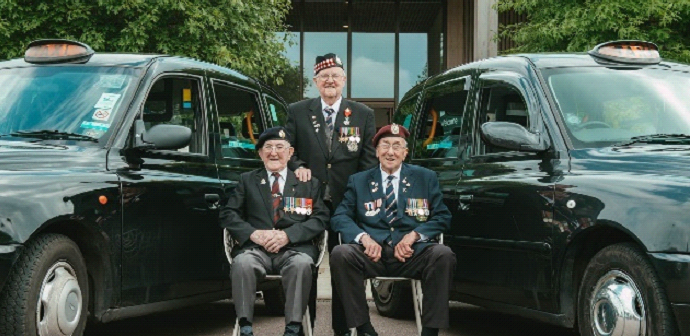 Black Cab Drivers Support Veterans for 75 Years