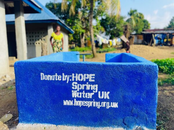 Charity ‘Hope Spring’ installs clean water system for West African village