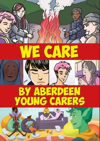 Young Carers tell their stories through the medium of comic books