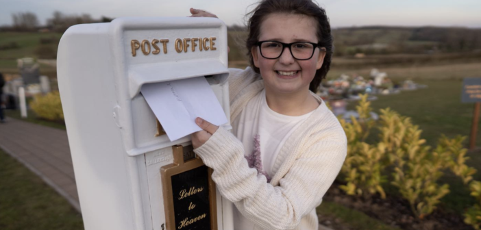 Schoolgirl’s ‘letters to heaven’ postbox is rolled out nationwide to help grieving families remember loved ones