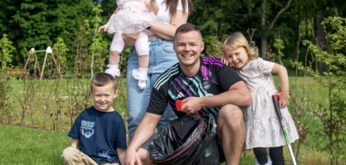 Bucksburn dad inspires a better future by starting litter-picking group to improve his mental health